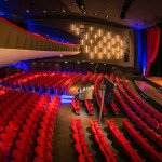 Vergaderen in een theater